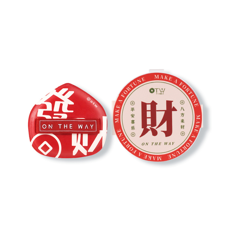 otw Σφουγγάρι πούδρας για ξηρή και υγρή χρήση – εξαιρετικά μαλακό PU χωρίς λατέξ, σχήματος σταγόνας και ακανόνιστο, 1 τεμάχιο