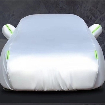 Négy évszakos autóvédő takaró - extra vastag Oxford anyag, minden modellhez kompatibilis, jégeső elleni védelem, UV védelem, hőszigetelés