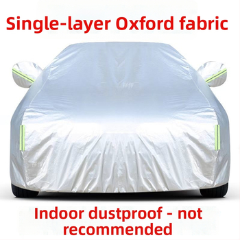 Négy évszakos autóvédő takaró - extra vastag Oxford anyag, minden modellhez kompatibilis, jégeső elleni védelem, UV védelem, hőszigetelés