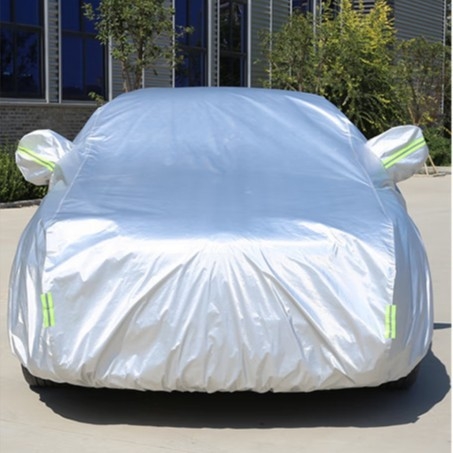 Négy évszakos autóvédő takaró - extra vastag Oxford anyag, minden modellhez kompatibilis, jégeső elleni védelem, UV védelem, hőszigetelés
