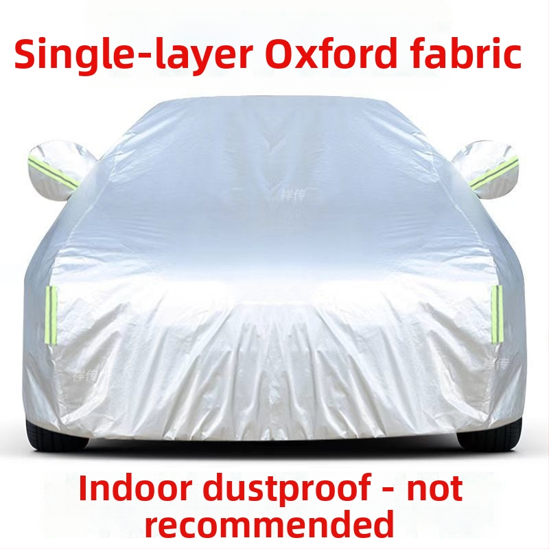 Négy évszakos autóvédő takaró - extra vastag Oxford anyag, minden modellhez kompatibilis, jégeső elleni védelem, UV védelem, hőszigetelés