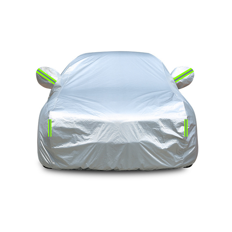 Négy évszakos autóvédő takaró - extra vastag Oxford anyag, minden modellhez kompatibilis, jégeső elleni védelem, UV védelem, hőszigetelés