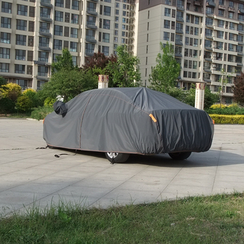 PVC pokrov za automobil s pamukom podstavom, zaštita od kiše i sunca, za sva godišnja doba (Materijal: PVC kemijsko vlakno; Kompatibilnost: automobil; Šifra proizvoda: 004; Prilagodljivo)