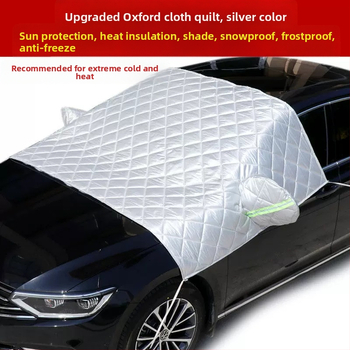 Novi auto suncobran – polupokrivač s aluminijskom folijom, zaštita od sunca i toplinska izolacija za hatchback i SUV