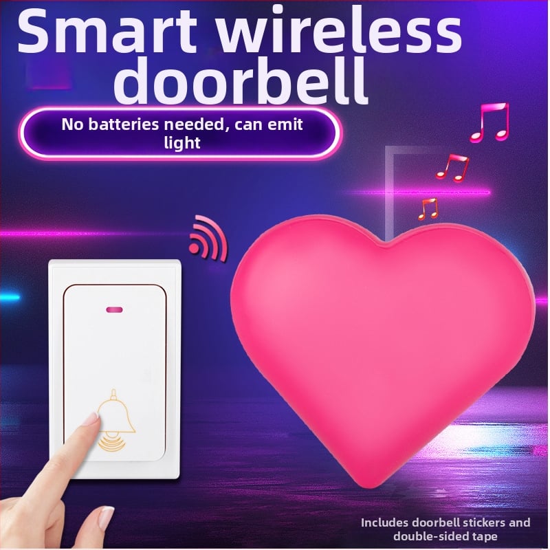 Kangfute Comfortech CMF268RED Bezdrôtový zvonček do dverí — sieťové napájanie s vlastným zdrojom, AC85–260V, 38 melódií, 0.5 W, vhodné pre domáce/office použitie