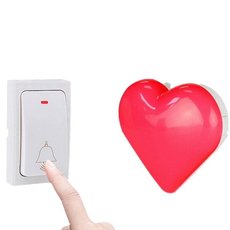 Kangfute Comfortech CMF268RED Bezdrôtový zvonček do dverí — sieťové napájanie s vlastným zdrojom, AC85–260V, 38 melódií, 0.5 W, vhodné pre domáce/office použitie