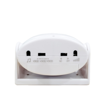 Pametni zvučnik za vrata sa senzorom pokreta, model 5301, napajanje 4,5V DC, baterijsko ili vanjsko napajanje, 38 melodija i alarm, poruka dobrodošlice