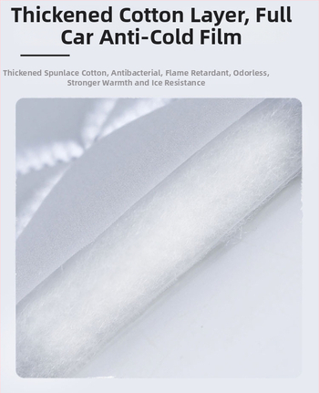 Husă auto din catifea de bumbac îngroșată, acoperire completă pentru toate anotimpurile, protecție solară, anti-grindină și anti-șocuri, 6 kg, pentru sedan, off-road și vehicule comerciale