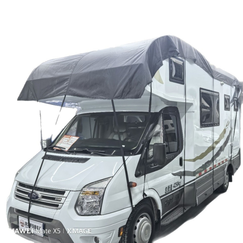 Krovni pokrov RV – vodootporno platno, polupokriven za kamp-prikolicu