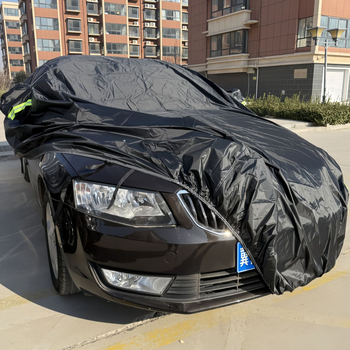 Pokrov za auto HM QCLBJ, Oxford tkanina, prilagodljiv, univerzalna kompatibilnost