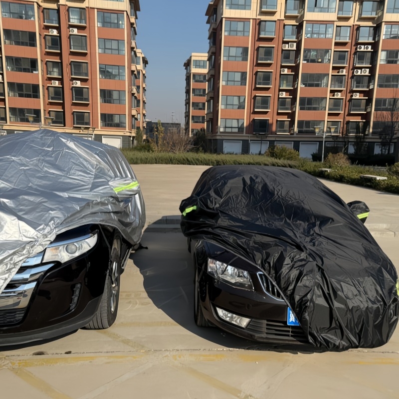 Pokrov za auto HM QCLBJ, Oxford tkanina, prilagodljiv, univerzalna kompatibilnost