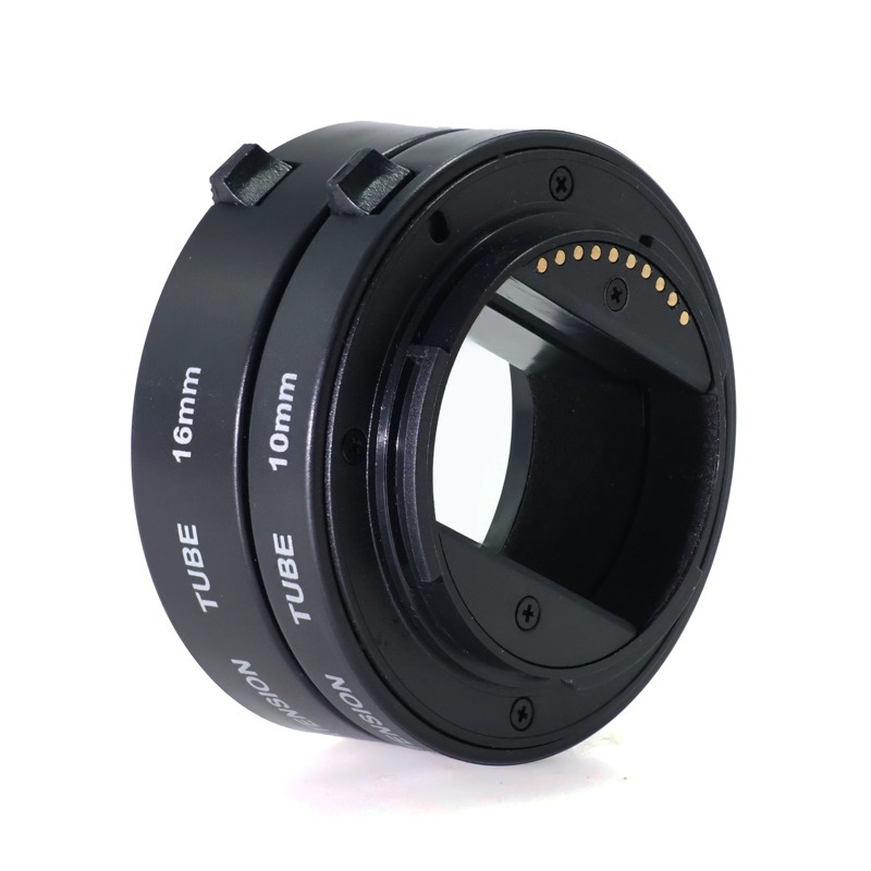 Inel macro cu autofocus, contacte electronice, pentru macrofotografie; nebranduit, fără personalizare, compatibil cu monturi E, X și EF