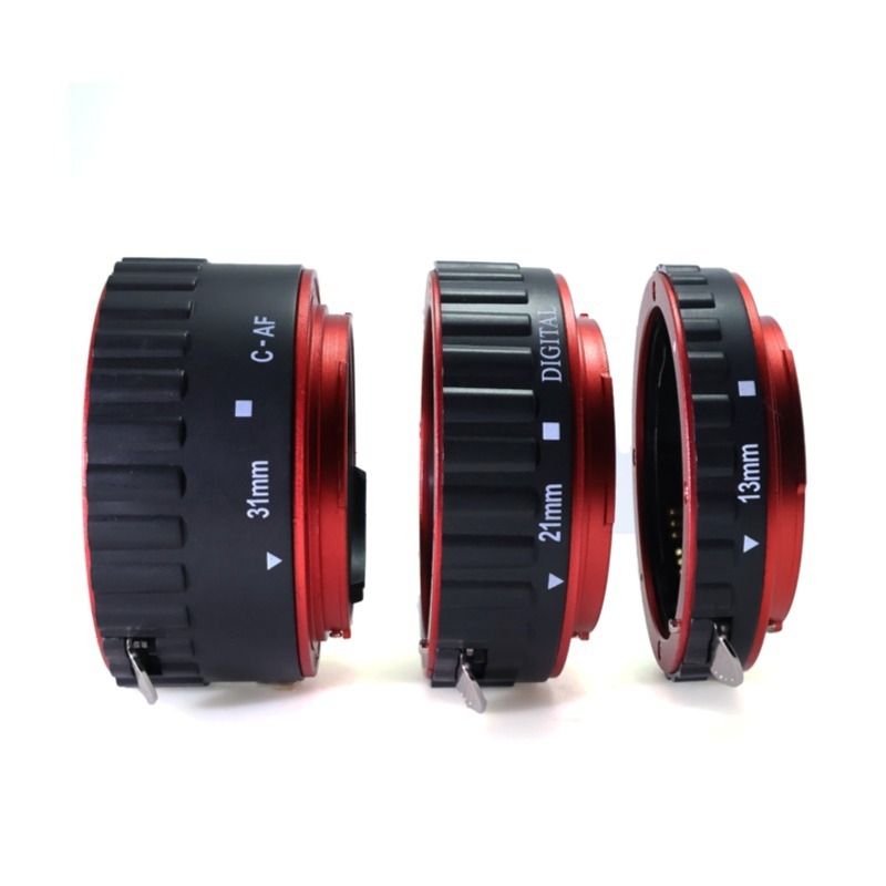 Inel macro cu autofocus, contacte electronice, pentru macrofotografie; nebranduit, fără personalizare, compatibil cu monturi E, X și EF