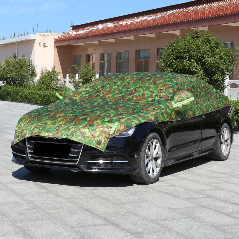 Pokrov za automobil od Oxford platna, ojačan, zaštita od sunca i kiše, četiri sezone, prilagodljiv.