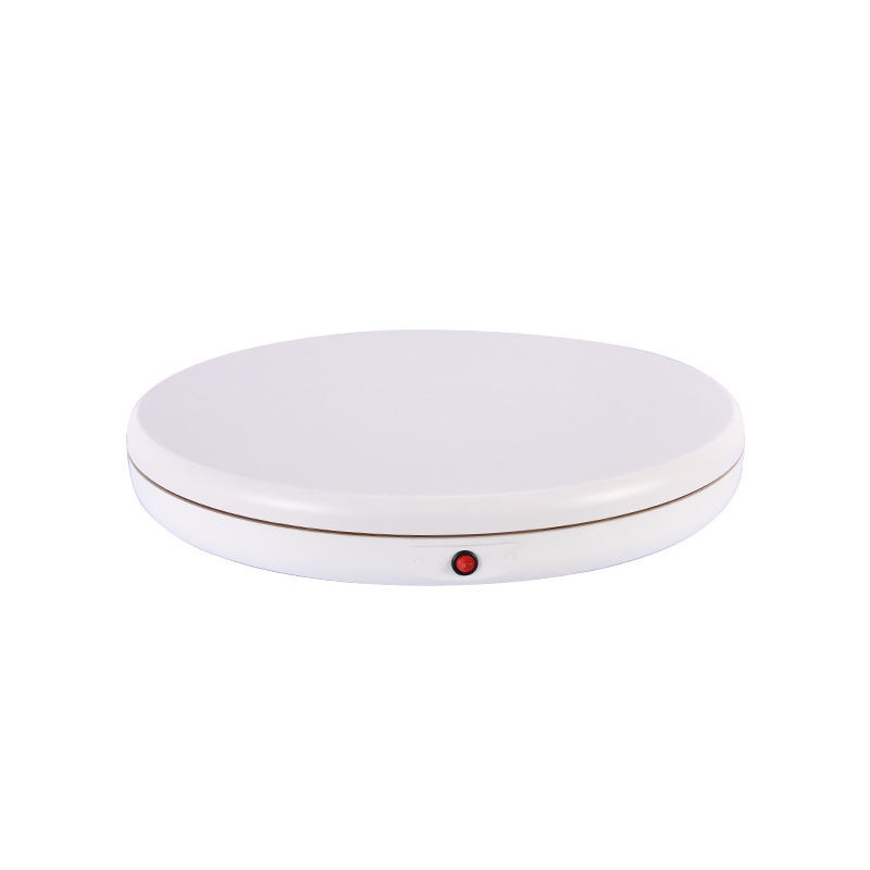 Фото въртяща платформа 4545A, ABS+PC корпус, дистанционно управление на скоростта, максимален товар 100 кг, тегло 2,7 кг