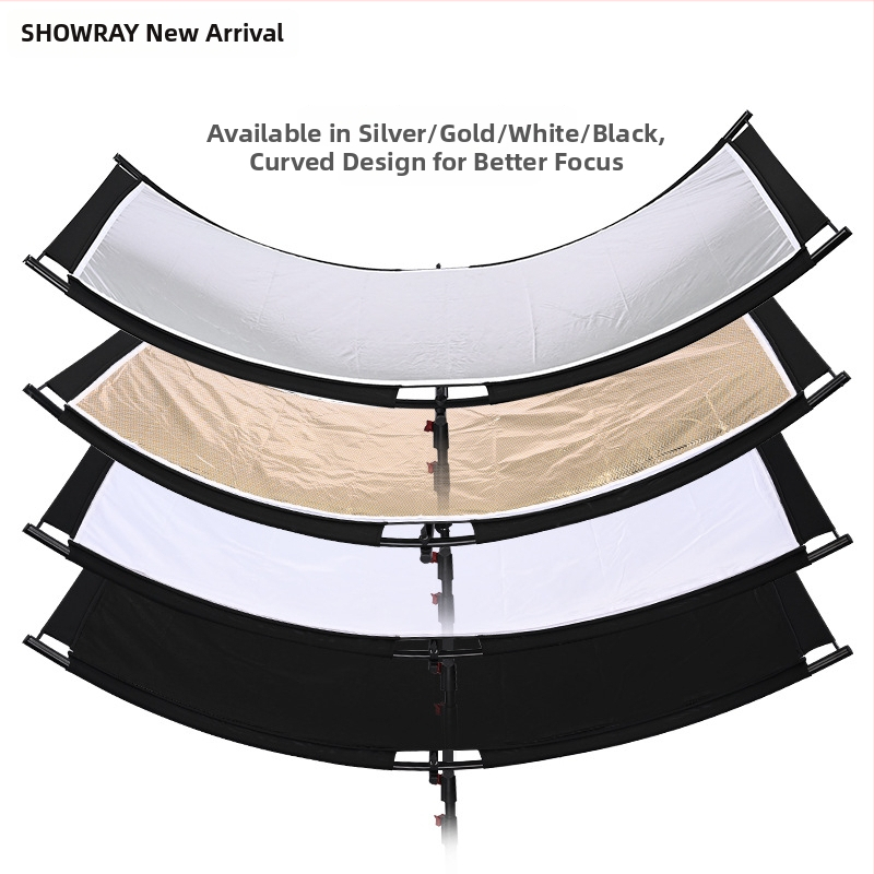Fotografický U-tvarovaný zakrivený reflektorový panel, prenosný, značka SHOWRAY, možnosť prispôsobenia, autorizovaná súkromná značka