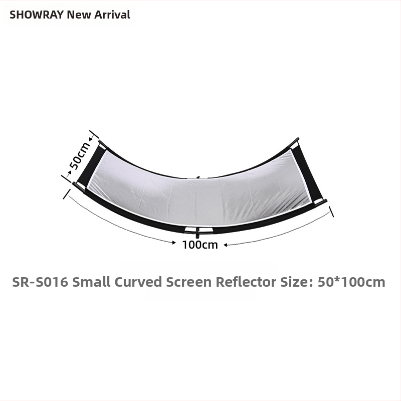 Fotografický U-tvarovaný zakrivený reflektorový panel, prenosný, značka SHOWRAY, možnosť prispôsobenia, autorizovaná súkromná značka