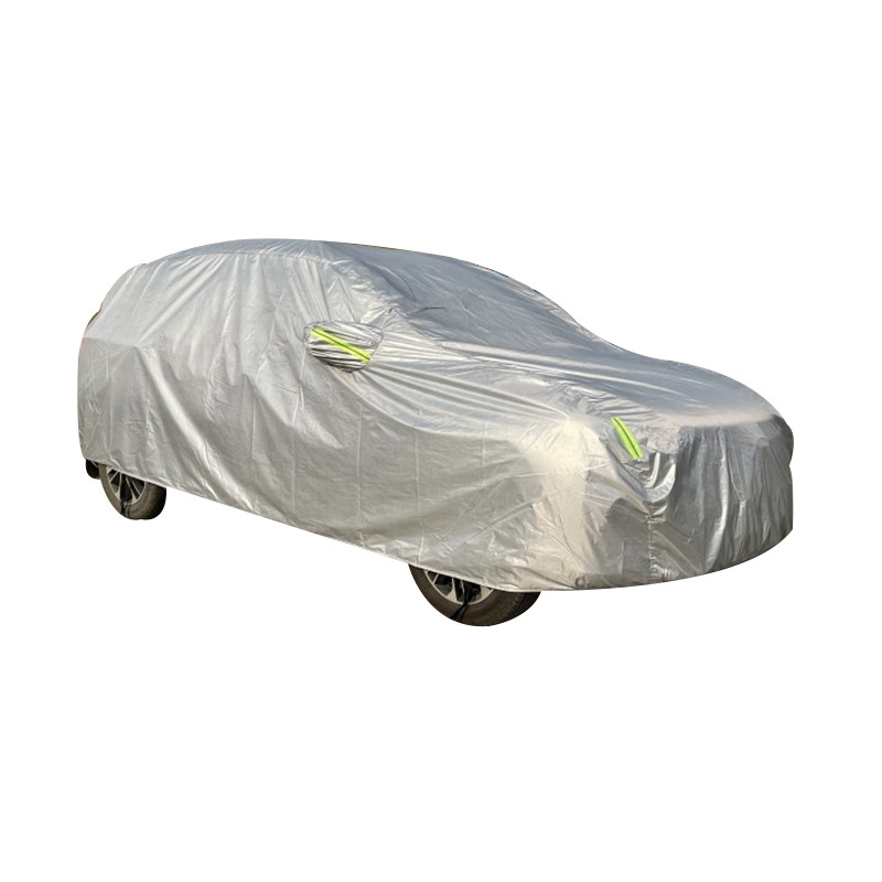 Četverosezonska univerzalna navlaka za automobil s mrežastim aluminijskim filmom, potpuno prekrivanje, vodootporna, zaštita od prašine i UV zaštita