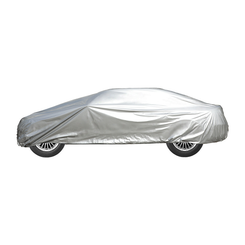 Četverosezonska univerzalna navlaka za automobil s mrežastim aluminijskim filmom, potpuno prekrivanje, vodootporna, zaštita od prašine i UV zaštita