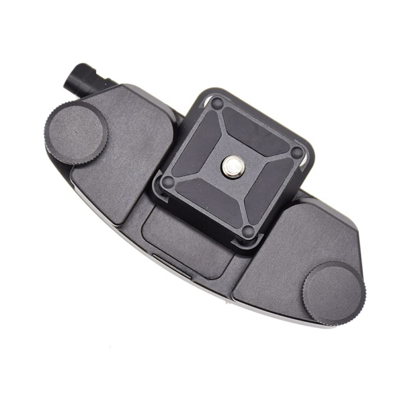 Kuka na pás pre fotoaparát – hliníková zliatina, Jing Shengda, JMSD1, nosnosť 20 kg, kompatibilná s foto taškami a popruhmi