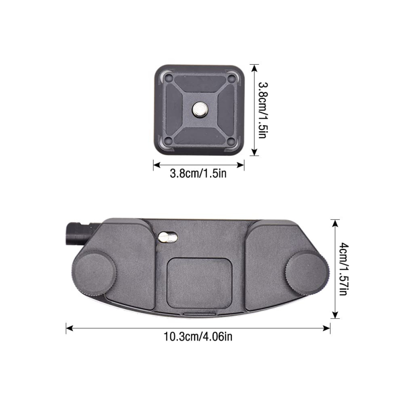Kuka na pás pre fotoaparát – hliníková zliatina, Jing Shengda, JMSD1, nosnosť 20 kg, kompatibilná s foto taškami a popruhmi