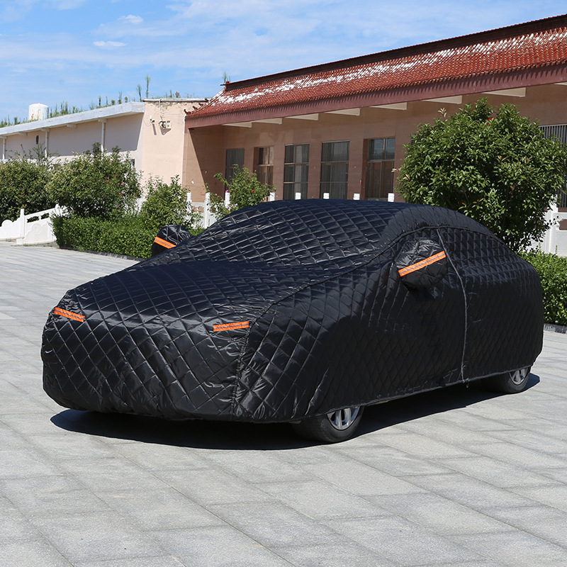 Zimska debela automobilska navlaka s preklopom za prednje staklo – zaštita od smrzavanja, snijega, kiše i vjetra
