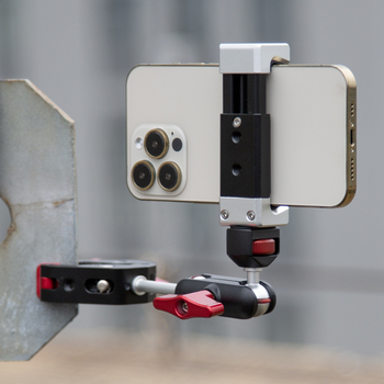 Accesorii pentru fotografie: Manizek-239 braț rotund cu cap magic din aliaj de aluminiu și clip pentru mazăre; Model Manizek-239; Material: aliaj de aluminiu; Încărcare maximă <2kg; Greutate 0.08kg