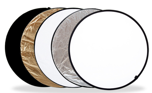 Reflector cu cinci în unu pentru fotografia produselor - pliabil, portabil, material nețesut, placă de fundal