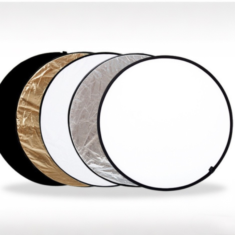 Reflector cu cinci în unu pentru fotografia produselor - pliabil, portabil, material nețesut, placă de fundal