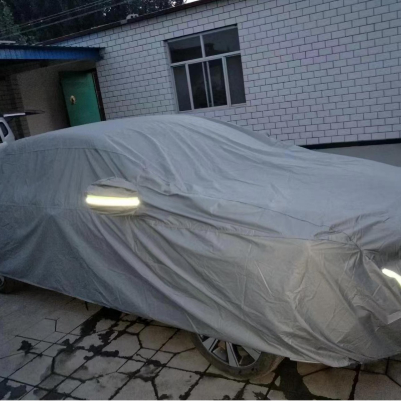 Univerzalna navlaka za automobil za sve sezone s pamukovom presvlakom, debela za toplinsku izolaciju i zaštita od sunca, prašine i kiše