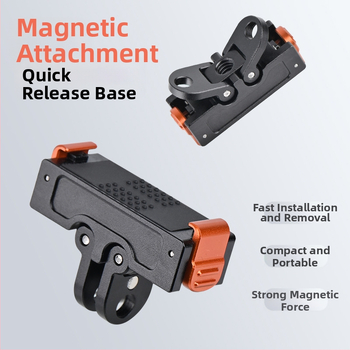 Aluminijska legura magnetska baza s brzim otpuštanjem za DJI Action6/3/4/5 Pro Nano