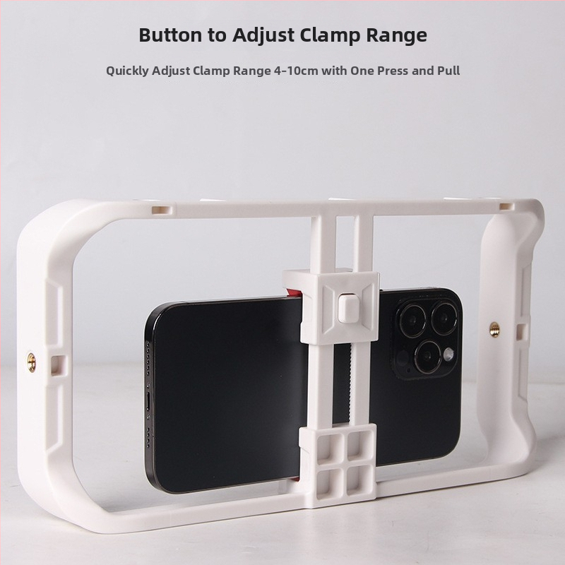 Rukoväť pre mobilný telefón s 1/4-palcovým závitom – plastová, nosnosť do 2 kg, hmotnosť 0,13 kg, na nahrávanie videa a živé vysielanie