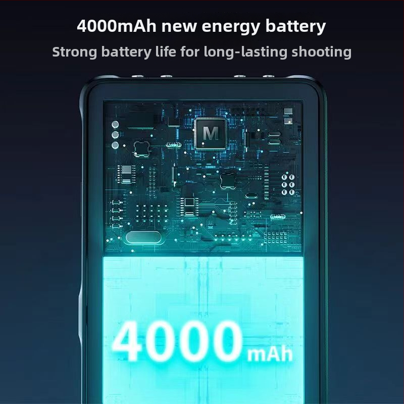 Prijenosno osvjetljenje za fotografiju za prijenos uživo s dvostrukom temperaturom boje, podesiva svjetlina, 15W LED, litij-ionska baterija 3,7V