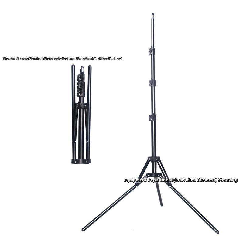 Τρίποδο για ζωντανή μετάδοση – Σταθερή βάση φωτισμού στούντιο από ανοξείδωτο ατσάλι (2,8 μ. ύψος; 20 kg φόρτο; 3 τμήματα; 25/30/35 mm διάμετρος σωλήνα)