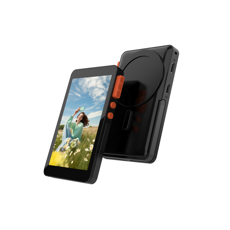 Adapter zaslona s magnetskim držačem za iPhone i Android, model 40F, PC kućište, podržava zrcaljenje zaslona i live video prijenos, nosivost do 2 kg