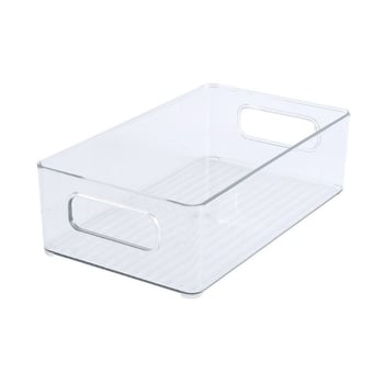Kutija za ladicu – otvoreni plastični organizator, 2L, PET materijal (80–99% nov), japanski stil, za stolni prostor/studentski dom kozmetika i sitnice