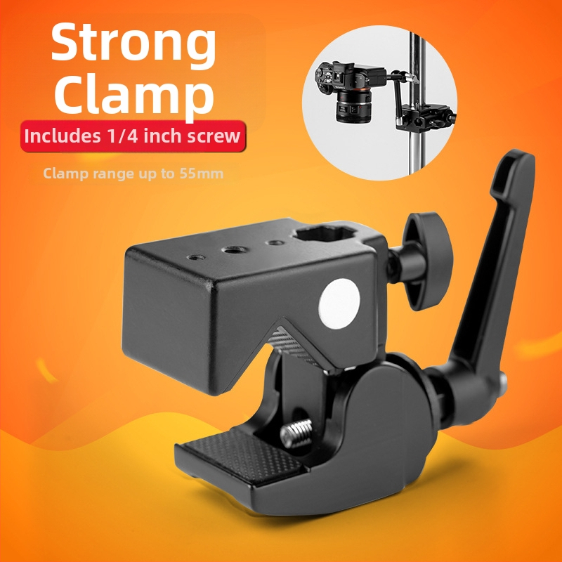 Hawkbill Clamp – accesoriu de extindere, aliaj de aluminiu, fixare tip C, braț multifuncțional, greutate 470 g