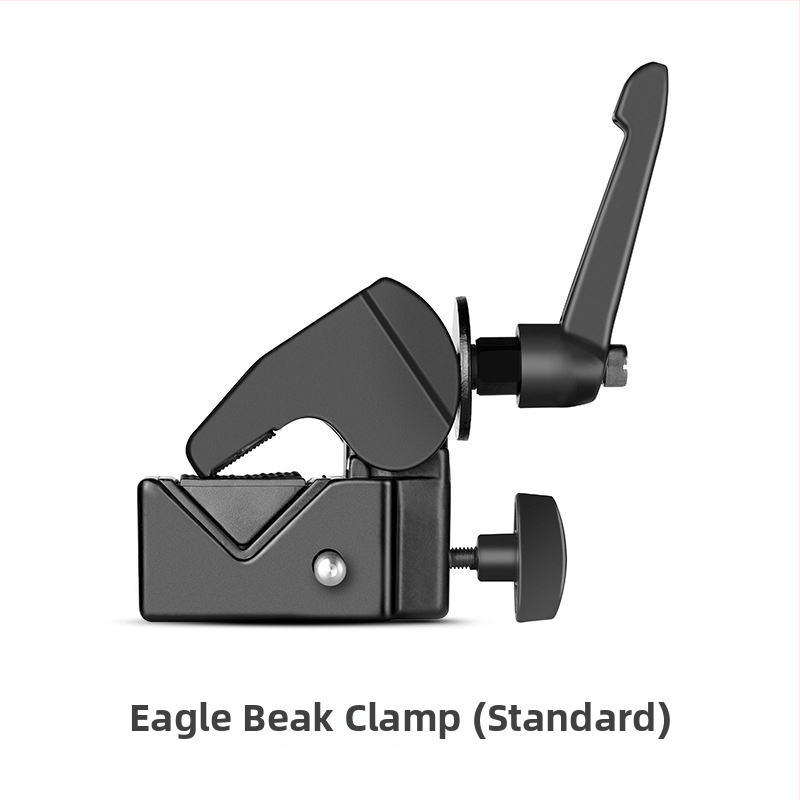 Hawkbill Clamp – accesoriu de extindere, aliaj de aluminiu, fixare tip C, braț multifuncțional, greutate 470 g