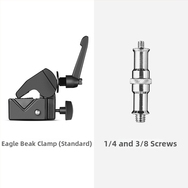 Hawkbill Clamp – accesoriu de extindere, aliaj de aluminiu, fixare tip C, braț multifuncțional, greutate 470 g
