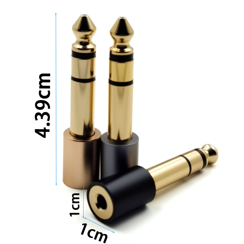 Adaptor audio 6,5mm la 3,5mm – Zhongyitong, mufe audio/video, interval de temperatură -20°C până la 60°C, Fără certificare