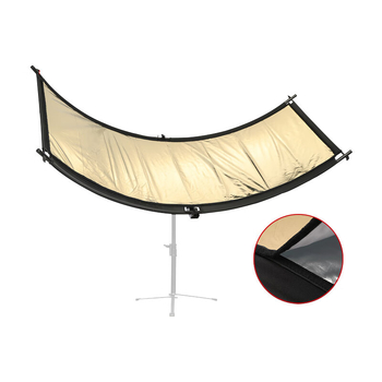 Reflector foto patru în unu - Portabil, pliabil din aluminiu, lumină difuză pentru studiouri și exterior