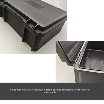 PP plastový kufr na náradie s výstelkou na mieru, nosnosť 25 kg, hrúbka steny 2–5 mm, vstrekovanie a montáž