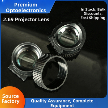 Projektorová šošovka, vysoká presnosť, HD šošovka, priemyselné použitie, autorizovaná súkromná značka