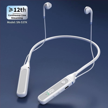 Ασύρματες ακουστικές συσκευές για ζωντανές μεταδόσεις με μικρόφωνο εξωτερικής κάρτας ήχου – Αποσπώμενη μπαταρία 300–500 mAh, αυτονομία 3–6 ωρών, SNR ≥70 dB
