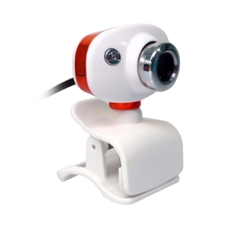 USB webkamera beépített mikrofonnal, Plug-and-Play asztali/laptop klipekkel, 2 MP érzékelő, 640x480 felbontás, 30fps