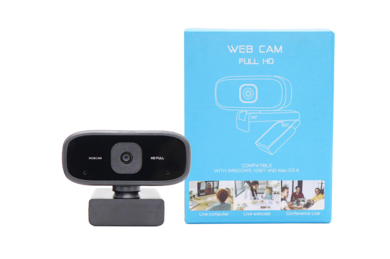 USB web kamera za videokonferencije s ugrađenim mikrofonom, 1080p, 30fps, bez upravljačkog programa