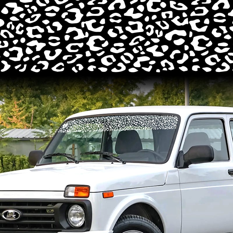 Kasisi naljepnica za auto - Tip lijepljenja: ljepilo, Geometrijski uzorak