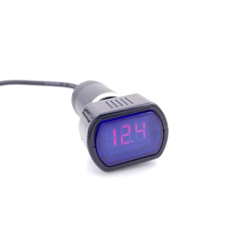 WF-021 LED Automobilski Voltmetar, 12V/24V, ABS, Digitalni Zaslon