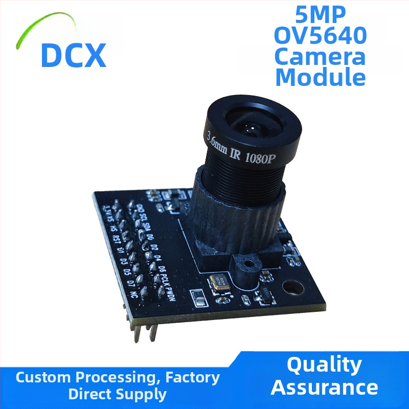 OV5640 Kamera Modul 5 MP SCCB/I2C interfész FPGA-hoz – felbontás 2592x1944, 30 FPS, manuális fókusz