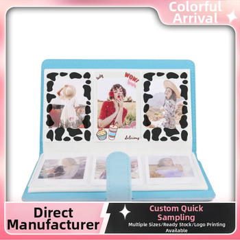 Polaroid DIY samolepiaca súprava — model Medium general dessert cow pattern; PVC materiál; kreatívne samolepky; prispôsobené kresby; kompatibilné s Polaroidmi, fotografiami, fotoalbumami, ochrannými púzdrami, taškami na fotoaparát